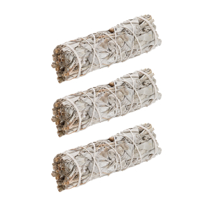 Mini-Räucherbündel Weißer Salbei, 3er Set