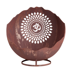 Feuerkugel „OM Mandala“