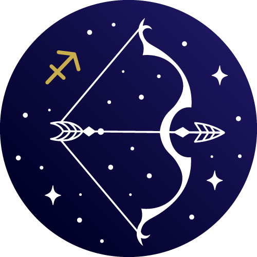 Symbol für das Sternzeichen Schütze