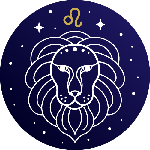 Symbol für das Sternzeichen Löwe