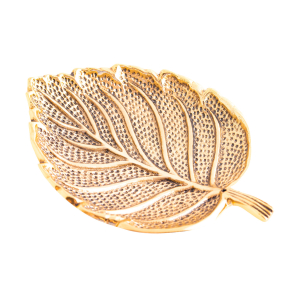 Räucherstäbchenhalter „Blatt“, rund