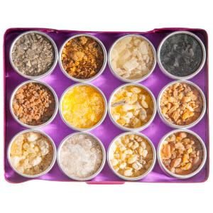 Räuchersortiment „Reine Harze“, 12er Set