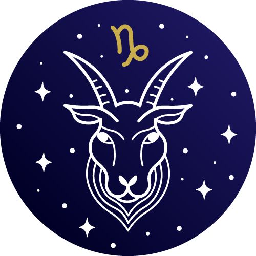 Symbol für das Sternzeichen Steinbock