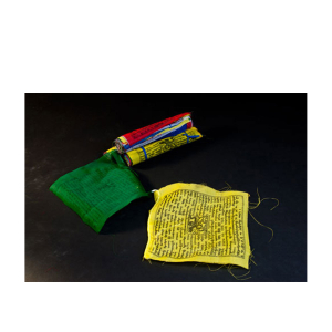 Tibetische Gebetsfahnen, mittel