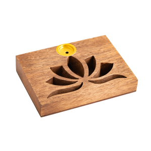 Rückfluss - Räucherkegelhalter „Lotus“